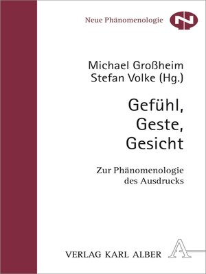 cover image of Gefühl, Geste, Gesicht